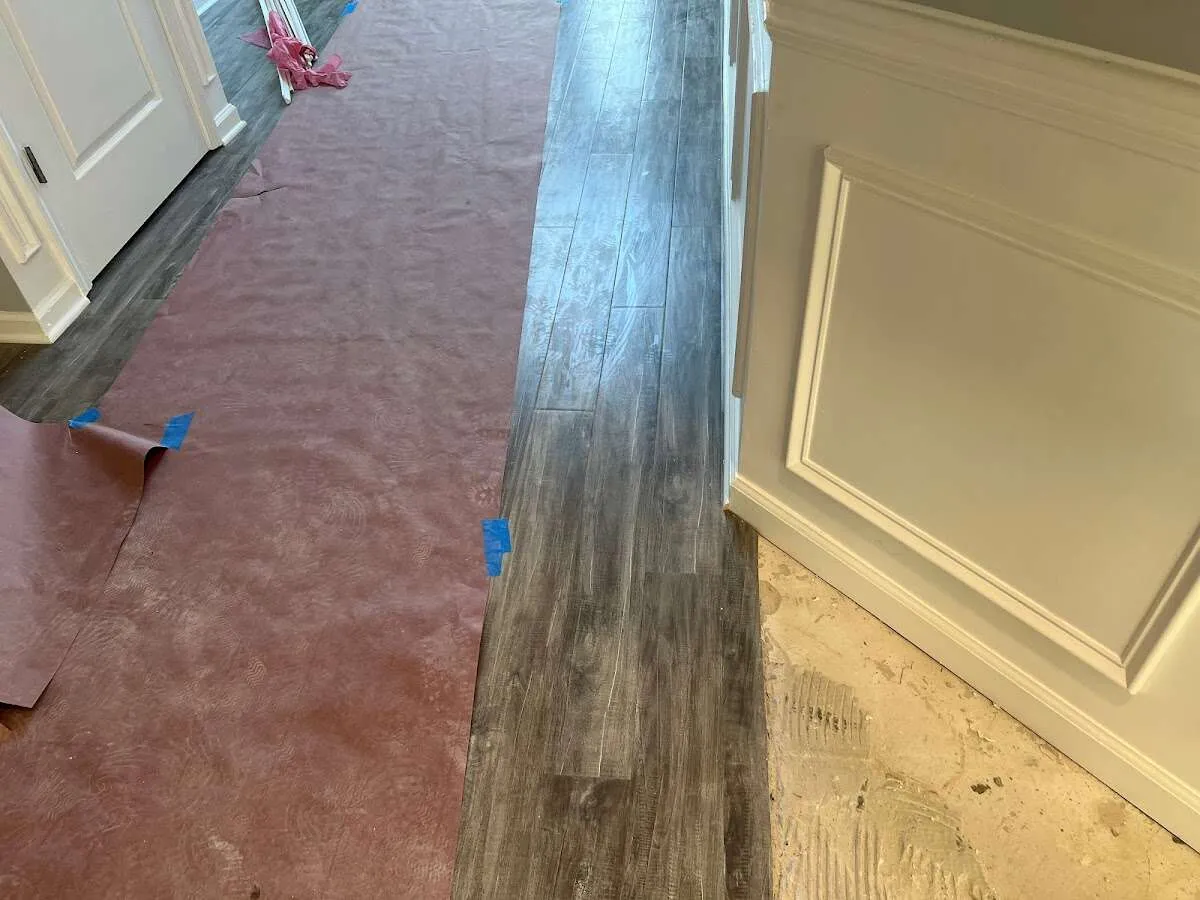 Completed marble shower restoration in West Bloomfield